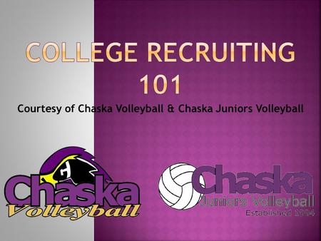 Courtesy of Chaska Volleyball & Chaska Juniors Volleyball.