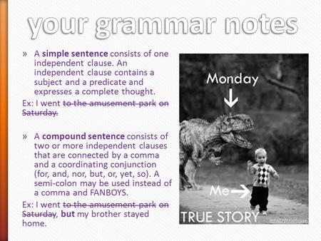 Happy Monday!! Add these definitions to your grammar notes