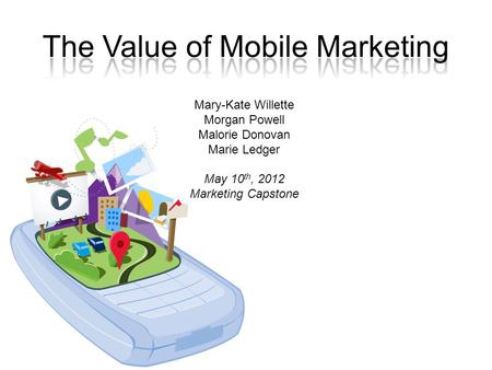 Mary-Kate Willette Morgan Powell Malorie Donovan Marie Ledger May 10 th, 2012 Marketing Capstone.