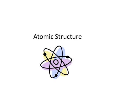 Atomic Structure. What Is An Atom? the smallest particle of an element that retains the chemical properties of that element Can be subdivided into electrons.