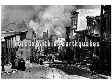 What is an Earthquake? An earthquake is the vibration of the Earth caused by a rapid release of energy. The focus is point in the Earth where the release.