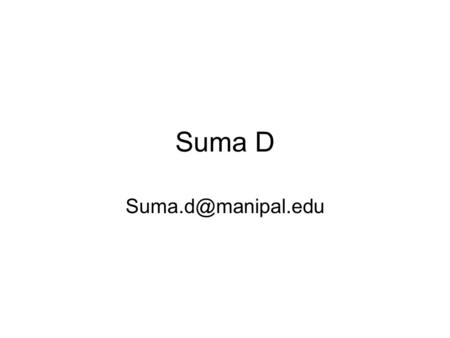 Suma D Event Driven programming using java(CSE210) Overview of java Packages and interface Exception handling Multithreading Input/output.