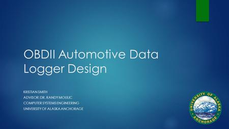 OBDII Automotive Data Logger Design
