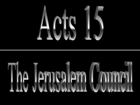 Outline of Acts 1:8 1 st Journey – Shifting of the Brotherhood’s Center of Gravity Jews Gentiles.