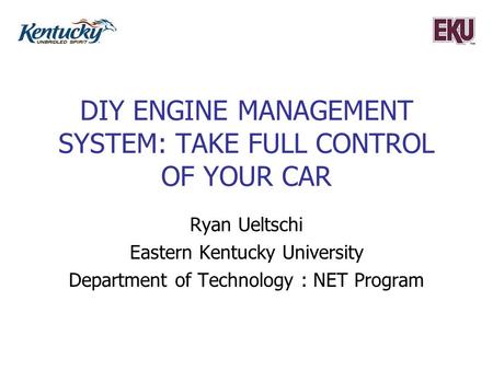 DIY Engine management system: Take full control of your car
