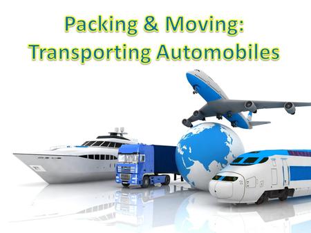 Shifting Automobiles Moving an automobile to a different location can be a real headache, unless you choose the right Packers and Movers service. Even.