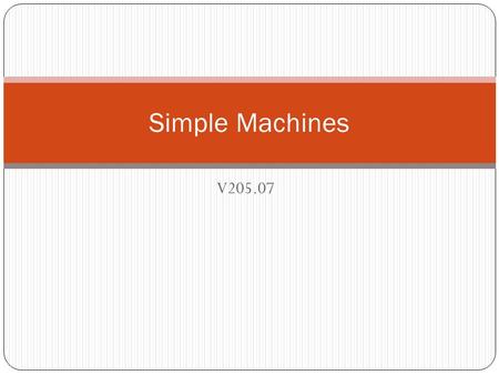 Simple Machines V205.07.
