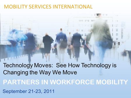 Technology Moves: See How Technology is Changing the Way We Move.