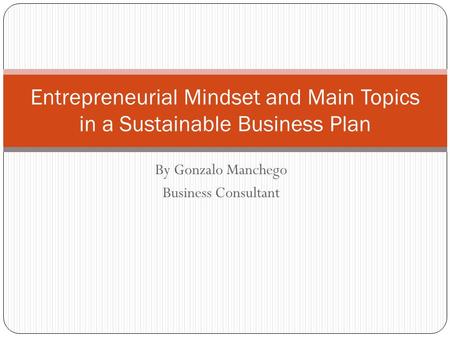 what is a business plan slideshare