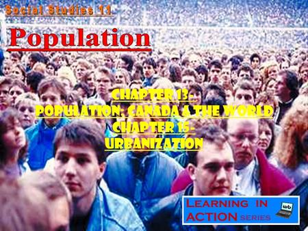 population: Canada & the World