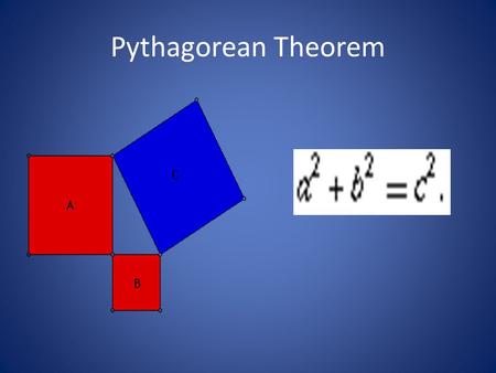 Pythagorean Theorem. Pythagoras Born on the Greek Isle of Samos in the 6 th Century Lived from 569-500 BC He studied and made contributions in the fields.