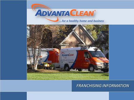 FRANCHISING INFORMATION. OUR HISTORY Founded in 1994 by CEO Jeff Dudan Franchising since 2008 – First franchise sold in January 2009.