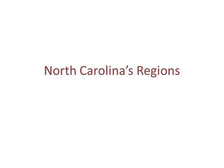 North Carolina’s Regions. How many regions does North Carolina consist of? North Carolina is divided into three regions. The areas in each region share.