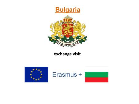 Bulgaria exchange visit Erasmus +. Saturday 10.1.2015 We landed in Sofia at 11pm and we already knew it will be good week full of experiences and fun.
