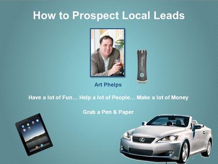 How to Prospect Local Leads