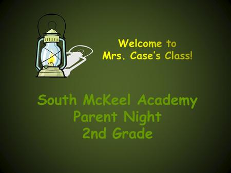 South McKeel Academy Parent Night 2nd Grade