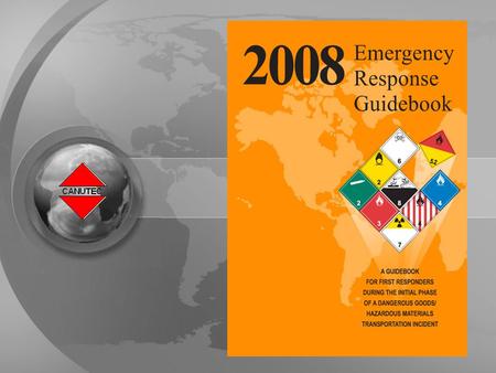 initial response phase  The Emergency Response Guidebook 2008 (ERG2008) is primarily a guide to aid first responders in quickly identifying the specific.