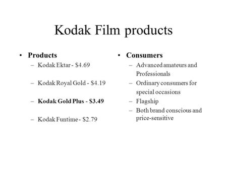 Kodak Film products Products Consumers Kodak Ektar - $4.69