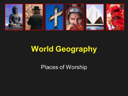 World Geography Places of Worship. Catholic Church, California.