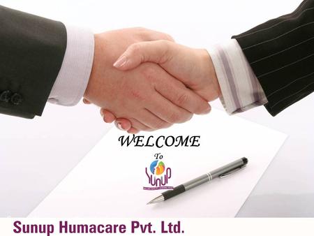 WELCOME To Sunup Humacare Pvt. Ltd. Introducing No More Snore.
