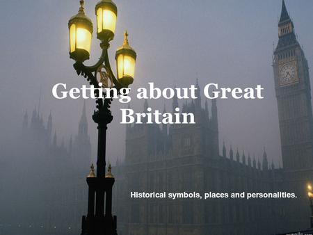Getting about Great Britain