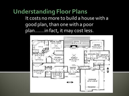 Understanding Floor Plans