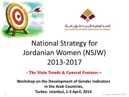 National Strategy for Jordanian Women (NSJW)