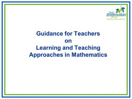 What are the key features of a mathematics lesson