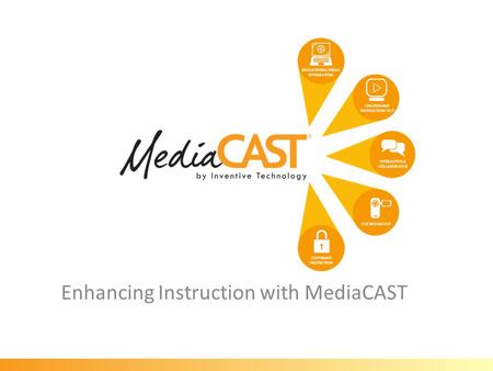 Enhancing Instruction with MediaCAST. About Inventive Technology  Headquartered at the foot of the Rockies in Broomfield, CO  Serving hundreds of K-