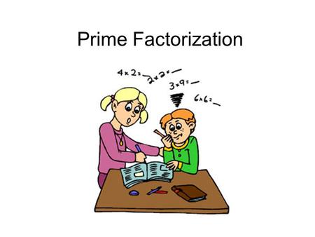 Prime Factorization.