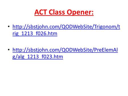 ACT Class Opener:  rig_1213_f026.htm  rig_1213_f026.htm