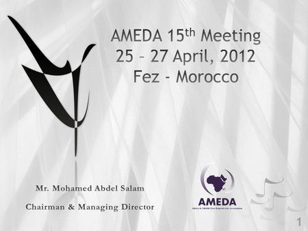 1. Meeting Agenda  Members’ presentations & Developments (Qatar Exchange, MAROCLEAR and Tadawul))  Guests presentations (Thomas Murray, SWIFT, SGSS.