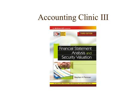 Accounting Clinic III.
