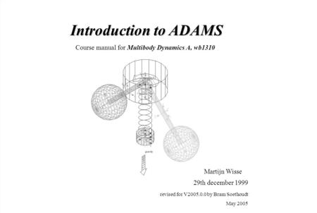 Course manual for Multibody Dynamics A, wb1310