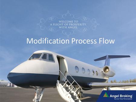 Modification Process Flow