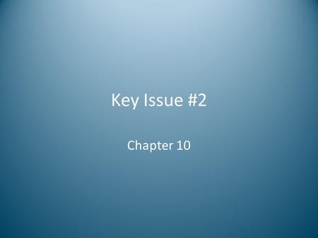 Key Issue #2 Chapter 10.