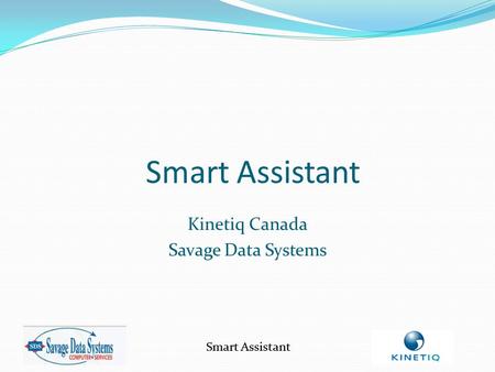 Kinetiq Canada Savage Data Systems