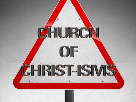 INTRODUCTION THE CHURCH NOT A CHURCH THE KINGDOM OF CHRIST - MATT 16:18-19 THE BRIDE OF CHRIST - EPH 5:22-23 THE BODY OF CHRIST - EPH 1:21-23 THE CALLED.