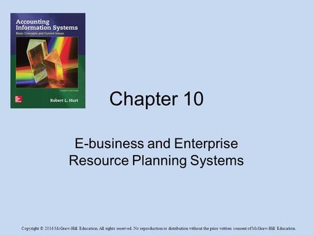 E-business and Enterprise Resource Planning Systems