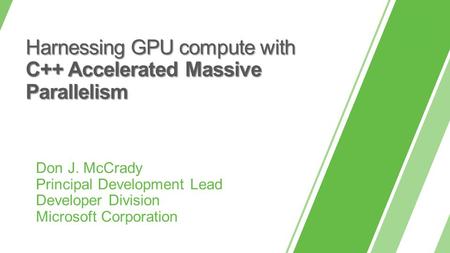 images source: AMD image source: NVIDIA performance portability productivity.