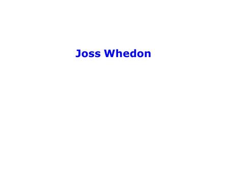 Joss Whedon. Fighting the Forces: What’s at Stake in Buffy the Vampire Slayer (edited with Rhonda Wilcox). Lanham, MD: Rowman and Littlefield, 2002.