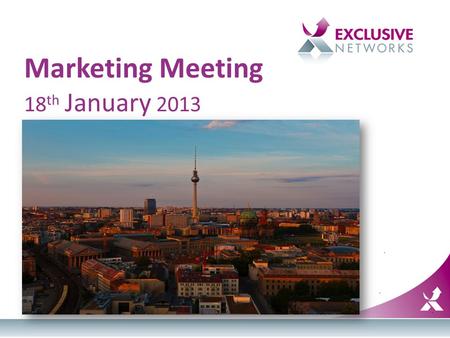 Marketing Meeting 18 th January 2013. Agenda TimeTopicPresenter 12.00 – 12.20DRIVE introductionElsa 12.20 – 1.00DRIVE trainingTanya 1.00 – 1.30Fast Lunch.