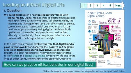 We live digital lives in a “connected culture” filled with digital media. Digital media refers to electronic devices and media platforms such as computers,