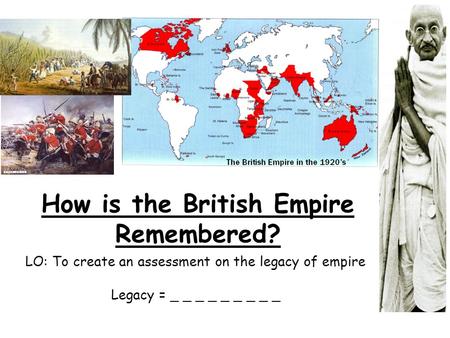 How is the British Empire Remembered?