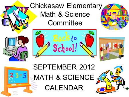 Chickasaw Elementary Math & Science Committee