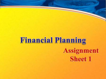 Assignment Sheet 1. © EMC Publishing, LLC Establishing Financial Habits Share Save Spend® Sharing Who might you share with?