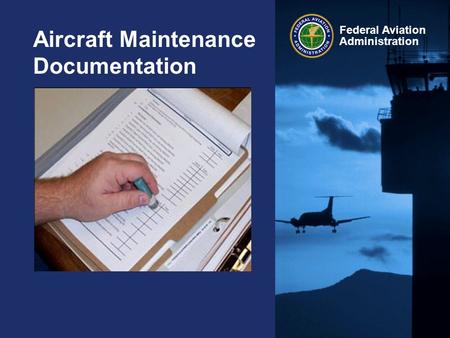 Aircraft Maintenance Documentation