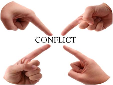 Conflict CONFLICT.