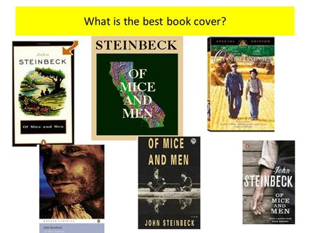 What is the best book cover?. Look at the various book / DVD covers. What do you think the story is going to be about? What do they reveal about the plot.