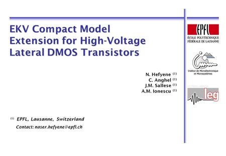 Extension for High-Voltage Lateral DMOS Transistors